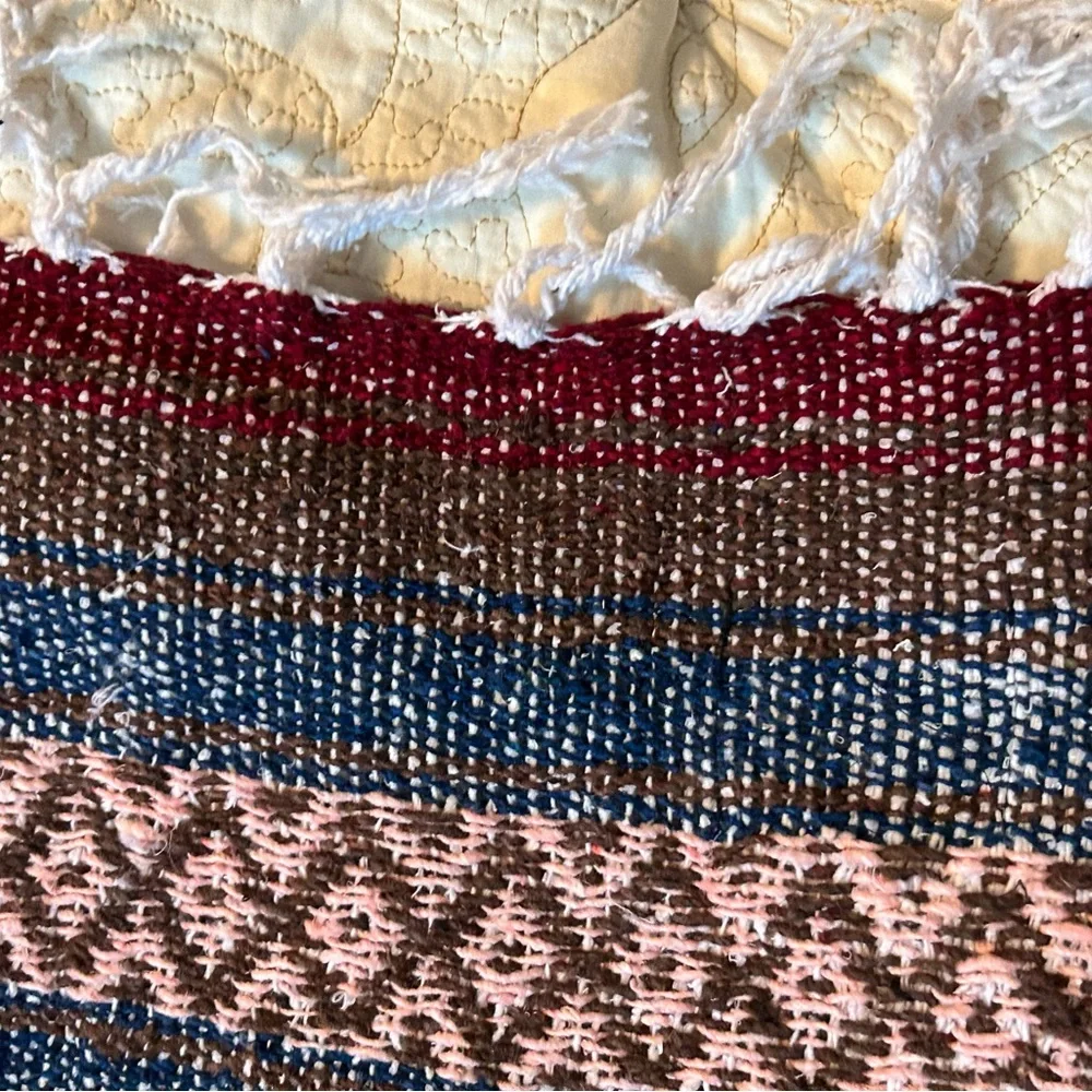Ron Jon Surf Shop Indian‎ Blanket Multicolor Stripes